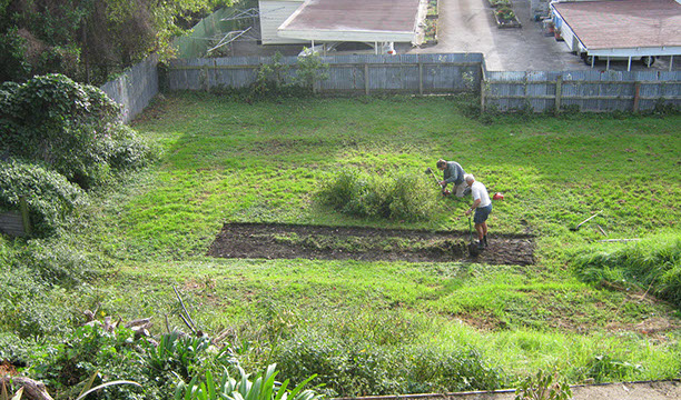 The Whanganui Learnning Centre has its own garden to have kai to tepu